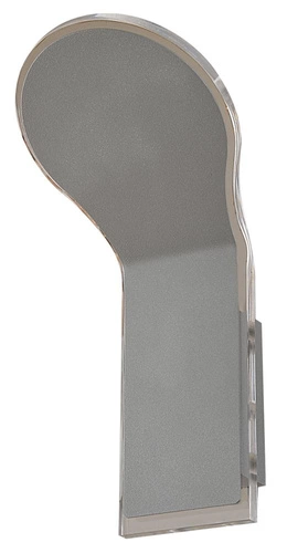 Nástěnné LED svítidlo Vilana šedé moderní do obýváku a ložnice CANDELLUX LIGHTING