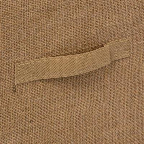 Jutový úložný box do regálu 31x31 cm přírodní boho na drobnosti 5five simply smart