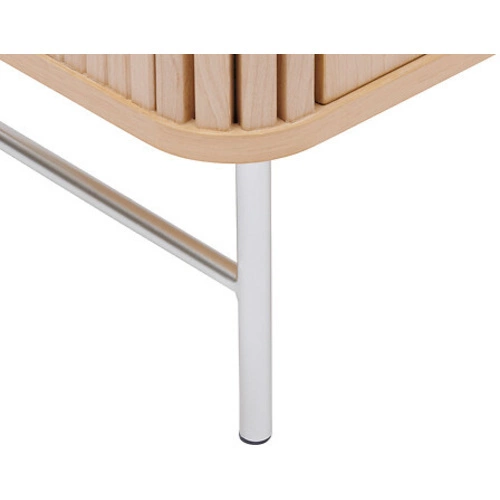 Stojící koupelnová skříňka Liora 160 cm dub přírodní s policemi moderní 5five simply smart