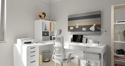 Fluffo HOP moderní akustická nástěnná dekorace béžová do kanceláře a obýváku 110x70 cm