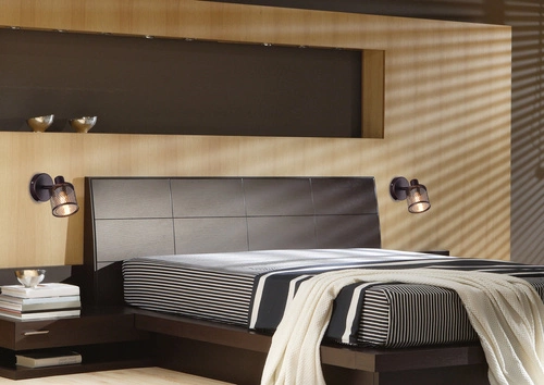 Nástěnné svítidlo Canabera moderní nastavitelná jantarová skleněná zlatá do obýváku a ložnice