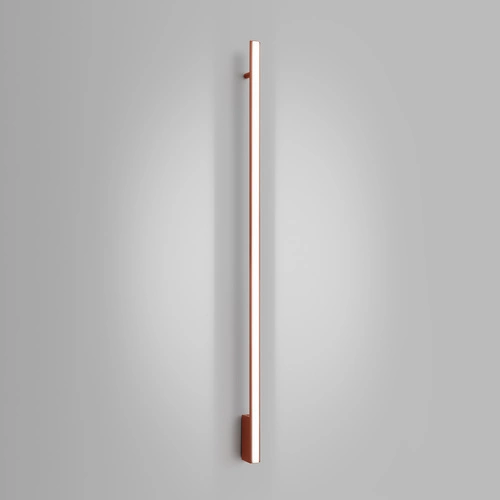 Nástěnné LED svítidlo LAGOM 150 moderní červené hliník do obýváku a ložnice Thoro