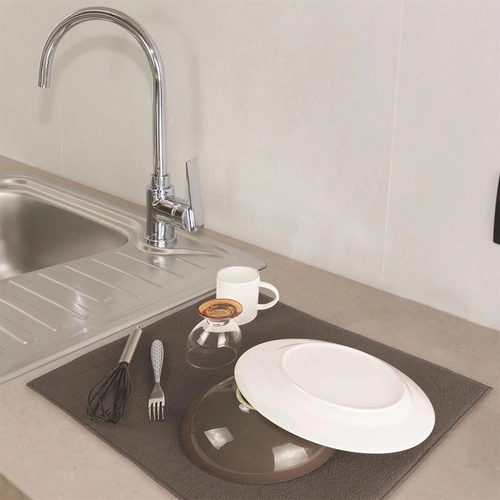 Podložka na nádobí z mikrovlákna, odkapávač na nádobí