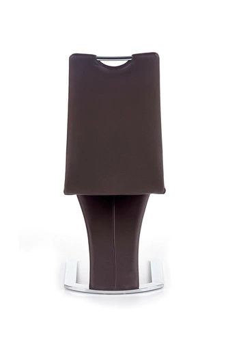 Čalouněná židle Georgia hnědá ekokůže do jídelny moderní Intesi