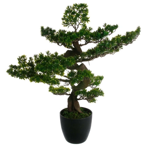 Umělé bonsai stromek 80 cm Atmosphera boho do obýváku moderní dekorace