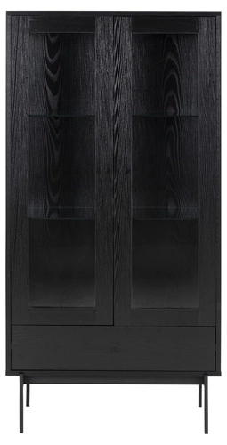 Vitrína Angus černá OUTLET