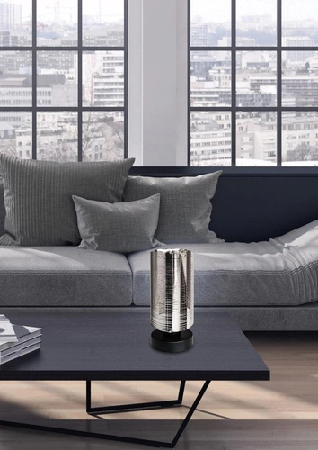 Stolní lampa Cox 1x60W E27 chrom