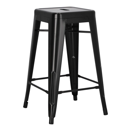 Barová stolička Paris 66 cm kovová bez opěradla personalizovaná moderní do kuchyně a k ostrůvku D2.DESIGN