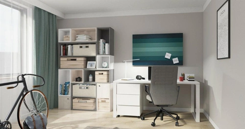 Fluffo HOP moderní akustický nástěnný panel mořská 110x70 dekorace do kanceláře