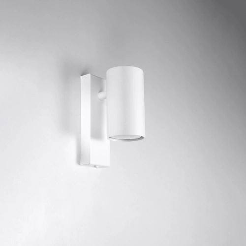 Nástěnné svítidlo UTTI bílé moderní kovové do ložnice obýváku koupelny Sollux Lighting