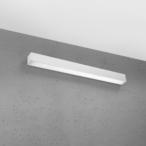 LED nástěnné svítidlo Pinne 67 šedé moderní nástěnné světlo do obýváku a ložnice Thoro