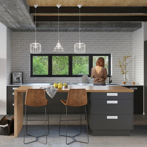 Závěsné svítidlo CELTA bílá moderní kovová jednolůžková do obýváku a kuchyně