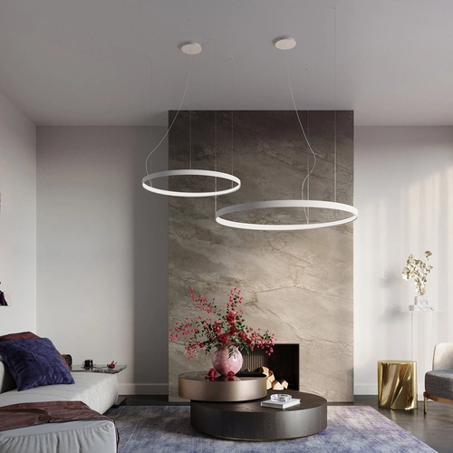 Lustr RIO 110 bílý LED 3000K