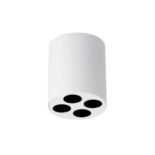 Stropní LED svítidlo ZOE bílý minimalistický do obýváku a kuchyně hliník 4x9W