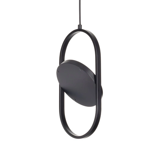 Závěsné LED svítidlo ELIPSE MINI černé moderní do obýváku a jídelny 32 cm Step into Design