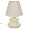 Dekorativní béžová stolní lampa Mer