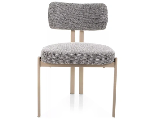 Židle Montico šedá Intesi čalouněná moderní do jídelny a obýváku