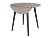 Rozkládací kulatý stůl Drop 90 cm loft do kuchyně a jídelny Intesi