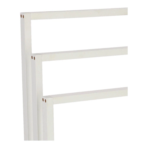 Stojanový bambusový věšák na ručníky 5five simply smart boho bílý 3 ramena