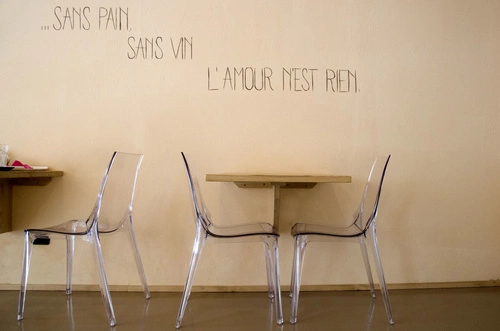 Průhledná jídelní a zahradní židle SCAB Design moderní stohovatelná z plastu