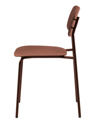 Jídelní a kuchyňská židle Kirkland moderní terracotta