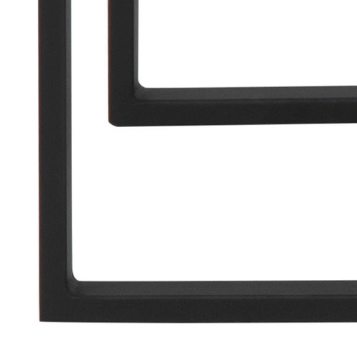 Sada tří konferenčních stolků Katrine bílý mramor čtvercový moderní do obýváku