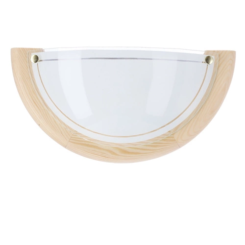 Dřevěné stropní svítidlo Candellux 1030 bílé do obýváku ložnice jídelny 30 cm