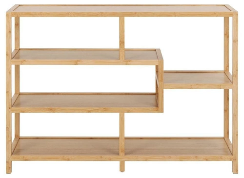 Bambusová knihovna Moso nízká Actona 114 cm do obýváku skandinávský styl přírodní