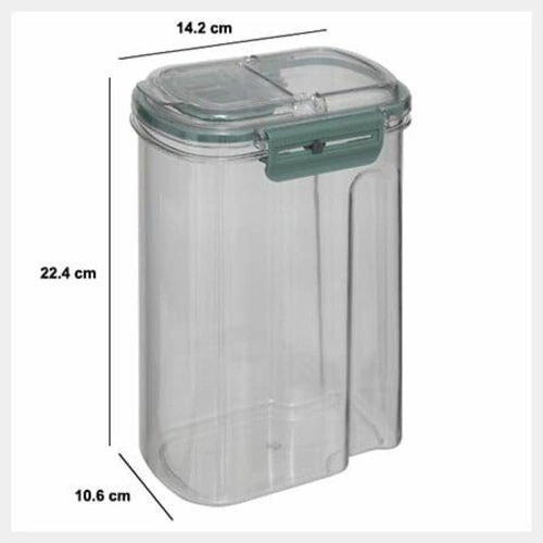 Hermatické krabička Neo zelená vysoká 1,6L