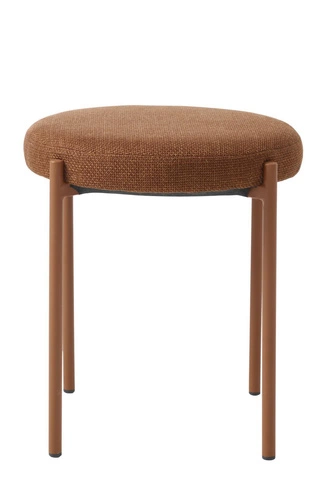 Čalouněná stolička Pulto terakota sametová do kuchyně a jídelny moderní