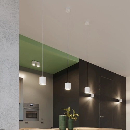 Nástěnné svítidlo ORBIS 1 bílé moderní hliníkové do ložnice a obývacího pokoje Sollux Lighting