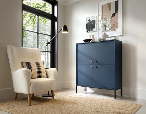 Velká komoda Evora tmavě modrá