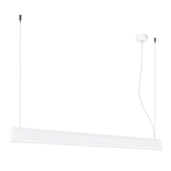 Závěsné svítidlo FARGE bílá LED, nastavitelná, do kuchyně a nad ostrůvek, moderní, 120 cm