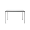 Jídelní stůl Mirto 120x80 cm bílý moderní kovový snadno čistitelný SCAB Design