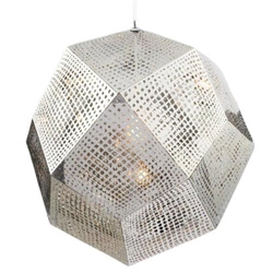 FUTURI STAR závěsná lampa stříbrná 48 cm