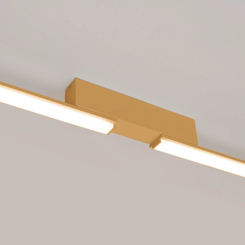 Stropní LED svítidlo LAGOM zlaté moderní do obýváku a kuchyně 3000K Thoro