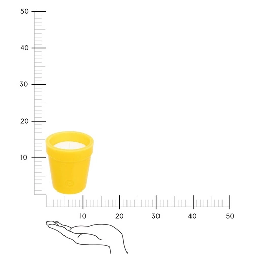 Atmosphera Gini vonná svíčka citronella parafínová na zahradu balkon terasu 40h