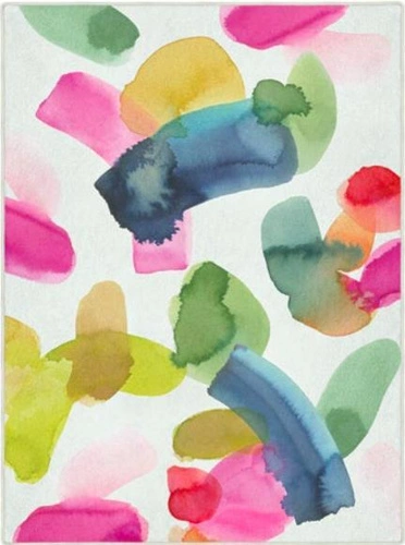 Moderní růžový koberec Pedro 140x200 do obýváku a ložnice, měkký a snadno udržovatelný