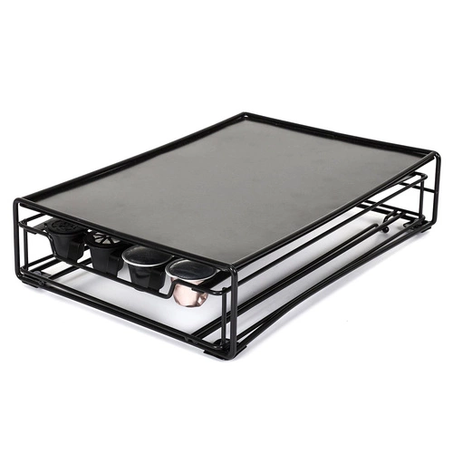 Zásuvka na kapsle Nespresso černá