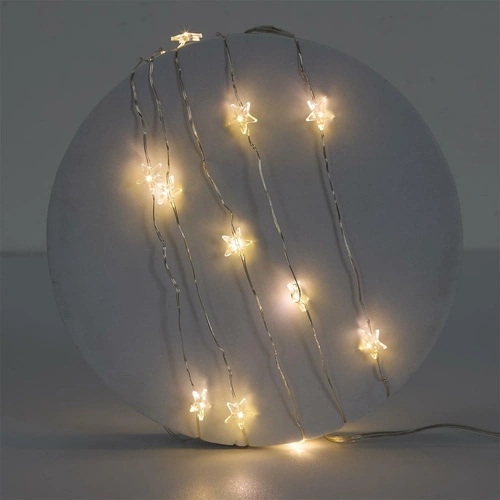 Intesi světelný LED řetěz Hvězdy na baterie do studentského pokoje