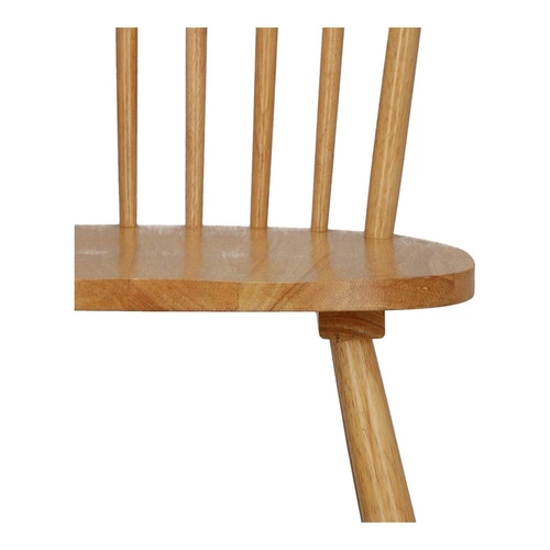 Dřevěná jídelní židle Tulno Intesi, vintage styl, přírodní barva, pohodlné opěradlo