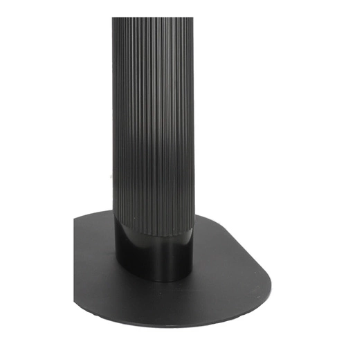 Jídelní stůl Maxim oválný bílá deska černé nohy moderní 120x70 cm Intesi