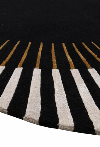 Opal brown moderní vlněný koberec do obýváku 200x240 geometrický příjemný na dotek