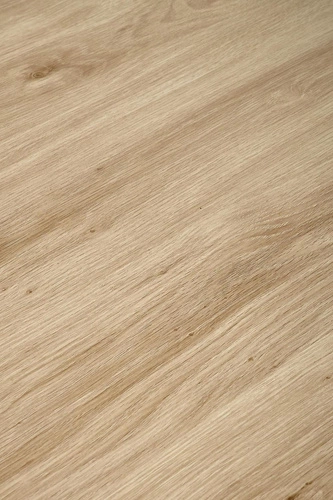 Moderní kulatý jídelní stůl Puro 2 120 cm dub přírodní na jedné noze Intesi