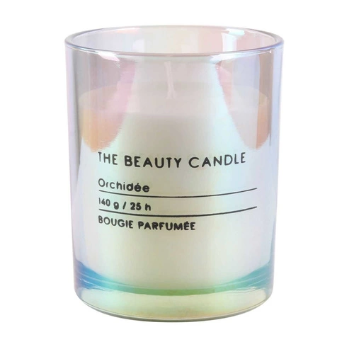 Vonná svíčka Intesi The Beauty Candle Orchidee z přírodního vosku do obývacího pokoje