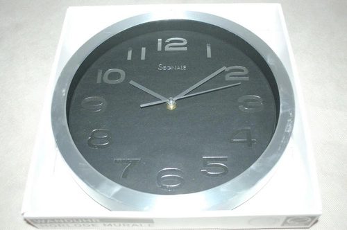 Hodiny Silfur černé Výprodej