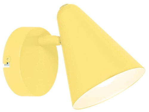 Nástěnná lampa Amor 1x40W E14 banánová