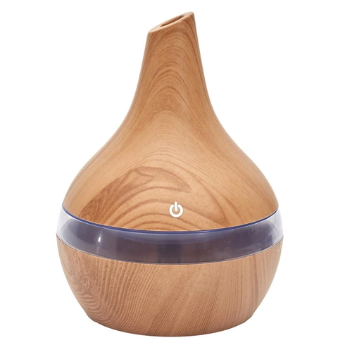 Elektrický aroma difuzér Intesi přírodní s LED a USB do bytu a ložnice 130 ml