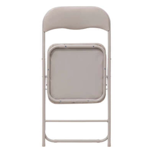 5five simply smart skládací čalouněná židle ekokůže béžová do jídelny a kuchyně moderní