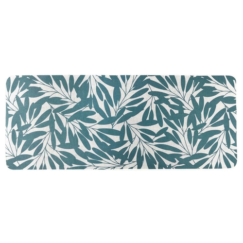 Koberec Arlla zelený 50x120 moderní do obýváku snadno čistitelný pratelný v pračce Intesi